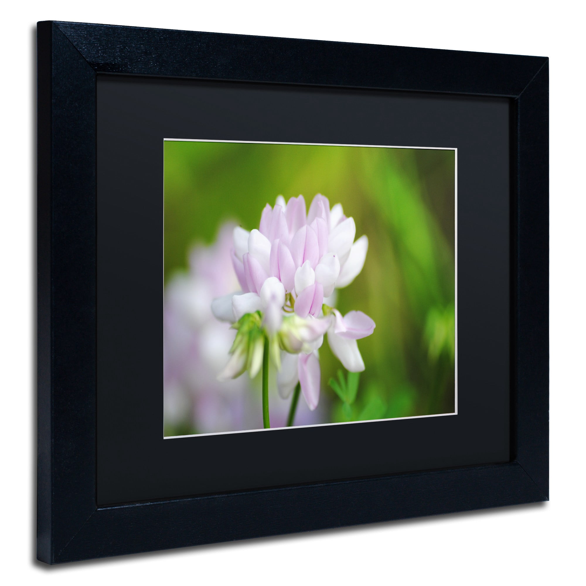 "Calm Heart" Canvas Art by Monica Mize, Black Matte, Black Frame
