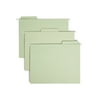 Smead FasTab Hanging File Folders, Letter Size, 1/3-Cut Built-in Tab, Moss, 20 per Box (64082)