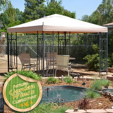 Garden Winds Replacement Canopy Top for GT Finial Classic Gazebo - Riplock 350