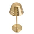 thumbnail image 4 of Lampe de Table, LED Lampe de Bureau Large Applications Ajustement Tactile Rétro Simple pour les Restaurants Or, Argent, Noir, Blanc, 4 of 8