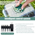 thumbnail image 4 of 18 Pcs Seed Starter Trays Greenhouse Seed Starter Kit with Grow Light Small Seedling Trays with Humidity Vented Domes Reusable Greenhouse Germination Kit for Seed Growing Starting, 4 of 9