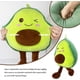 thumbnail image 4 of 12 Inch Snuggly Stuffed Avocado Fruit Soft Plush Toy Hugging Pillow Gifts for Kids, Girl, Boy, and Friends Christmas (12 In), 4 of 4