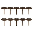 thumbnail image 1 of SHISUYAN 100 Pcs Clous Chrysanthèmes Antiquités Rétro pour Meubles, 1 of 8