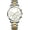 Two-Tone Face 2, variant on Orignal Men’s Watch – Quartz Analog Watch with Luminous Hands – Fashion Business Casual Metal Bracelet – Stylish Wrist Watch for Men