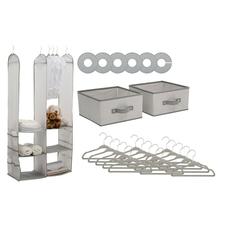 Delta children 24 clearance piece nursery storage set