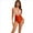 Flesh & Orange, variant on Womens Swimsuits Flesh Color + Orange Red XXL