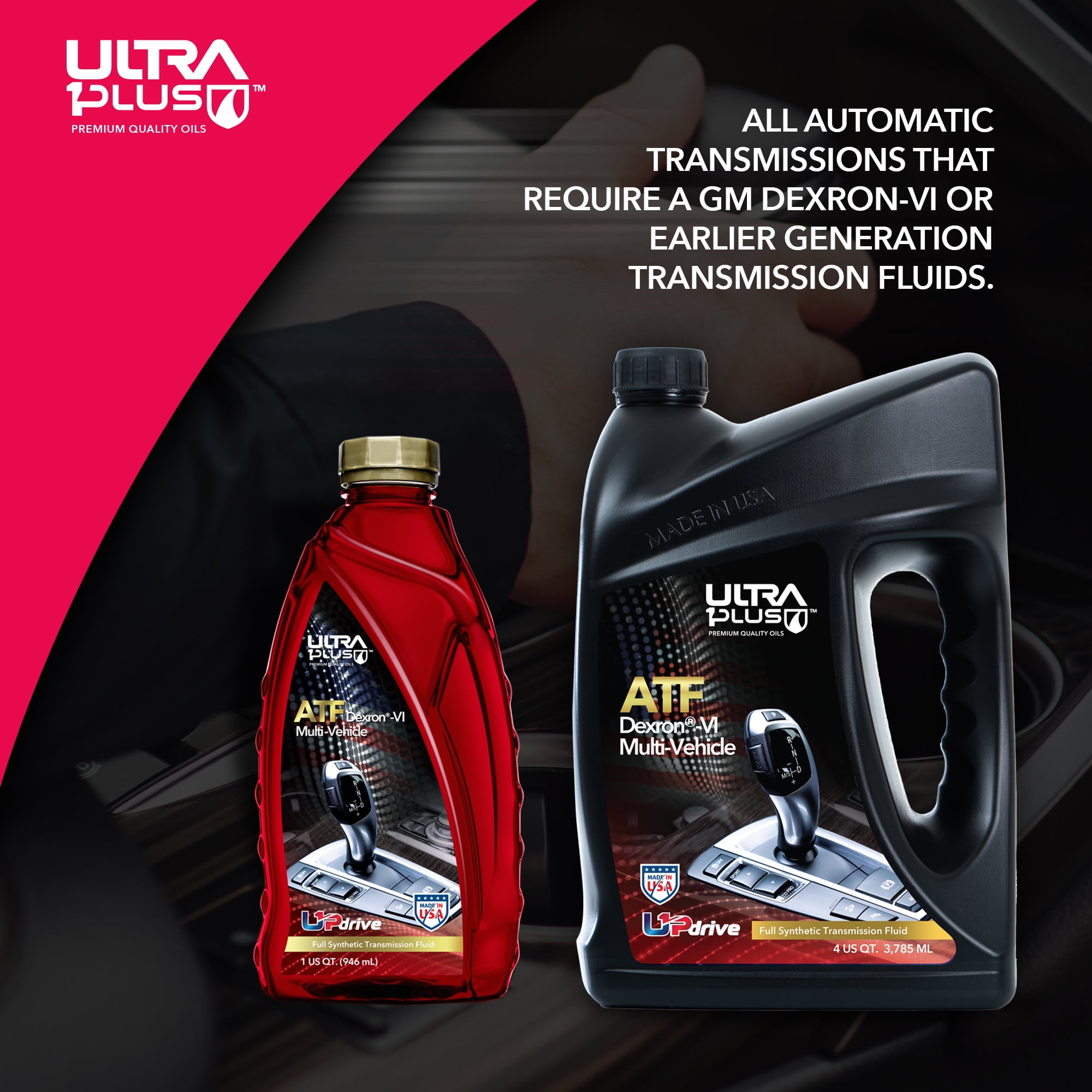 Ultra1Plus Full Synthetic ATF Dexron VI Multi-Vehicle