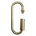 thumbnail image 3 of RCH Hardware QL-BR01-55 Laiton Quicklink, 8 Gauge, Laiton Poli (2 Pack), 3 of 4