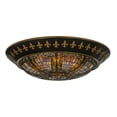 thumbnail image 7 of Meyda Tiffany 141938 Fleur-De-Lis 8 Light 53" Wide Flush Mount Bowl Ceiling Fixture -, 7 of 7