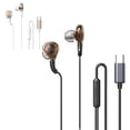 thumbnail image 2 of RM-670 Wired Earbuds In-Ear Headphones Stereo Sound Quality Transparent Design Earphones for All 3.5mm Jack Devices, 2 of 7
