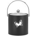 thumbnail image 1 of Kraftware Corp. Kasualware Seau à Glace 3 Qt Papillon Noir, 1 of 1
