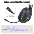 thumbnail image 3 of TSV Gaming Headset Fit for PC/PS4/PS5/Xbox One/Nintendo, Stereo Surround Sound Wired Over-Ear Headphone with Noise Cancelling Mic, 3 of 8