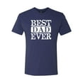 thumbnail image 2 of Wild Bobby, Best Dad Ever Daddy husband Father's Day Gift | Mens Father's Day Premium Tri Blend T-Shirt, Vintage Navy, X-Large, 2 of 4