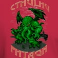 thumbnail image 3 of CafePress - Cthulhu Dreaming Dark T Shirt - Men's Classic Graphic Cotton T-Shirt, 3 of 4
