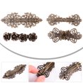 thumbnail image 6 of 4pcs Vintage Hair Pin Hair Clip Barrettes Headdress Hair Accessories European Style Copper Hairpin for Women Girls Ladies (Copper), 6 of 8