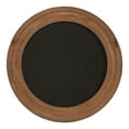 thumbnail image 4 of Kate and Laurel Maddigan Rustic Beaded Round Mirror, 28 Inch Diameter, Rustic Brown and White, Decorative Farmhouse Circle Mirror with Distressed Finish, 4 of 9