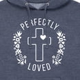 thumbnail image 3 of Instant Message - Perfectly Loved - Men's Pullover Hooded Fleece Sweatshirt, 3 of 7