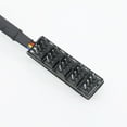 thumbnail image 2 of Soumake 5-Way 4Pin Cpu Cooler Case Pwm Cooling Fan Power Cable Hub Splitter Adapter Practical, 2 of 7