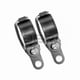 thumbnail image 3 of Motorcycle 35-51mm Metal Front Fork Mount Clamp Turn Signal Light Black Silver Mount Bracket Holder For Cafe Racer Sport Bikes, 3 of 4