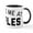 White/Black Inside, variant on CafePress - You Had Me At Waffles - 11 oz Ceramic Mug - Novelty Coffee Tea Cup