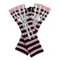 thumbnail image 1 of Gravity Threads Gants Longs 11 Pouces Tricotés Chauds Sans Doigts - Rose Clair, 1 of 2