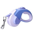thumbnail image 1 of Correa retráctil para perros con linterna LED, correas de seguridad para perros de 10 pies (morado), 1 of 5