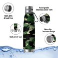 thumbnail image 4 of 29oz Insulated Water Bottle with Tea Infuser, Stainless Steel Travel Mug, Camouflage Print, 4 of 6