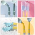 thumbnail image 4 of 2 Sets Children Eating Training Tableware Twistable Baby Fork and Spoon, 4 of 8