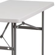 24''W x 48''L Granite Plastic Folding Table
