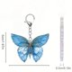 thumbnail image 2 of Llavero con forma de mariposa colorida, acrílico y aleación de zinc, 2 of 2