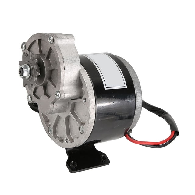 Moteur à Réduction de Vitesse, Moteur à Réduction de Vitesse DC, Aluminium avec Pignon 9 Dents Chariots de golf Scooters Karts Électriques