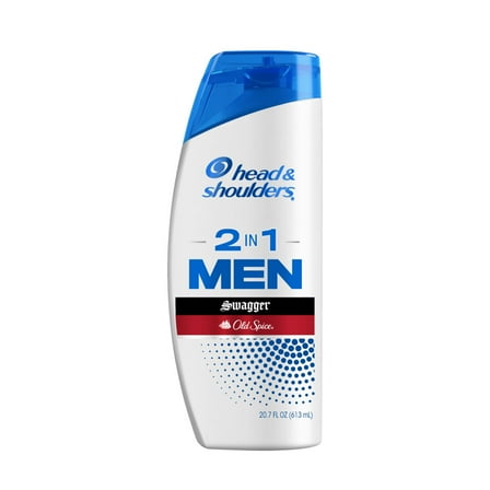 Head and Shoulders Mens 2 in 1 Dandruff Shampoo and Conditioner, Old Spice Swagger, 20.7 oz