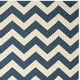 thumbnail image 5 of Safavieh Courtyard Bailey Chevron Indoor/Outdoor Runner Rug, 2'3" x 14', Navy/Beige, 5 of 7