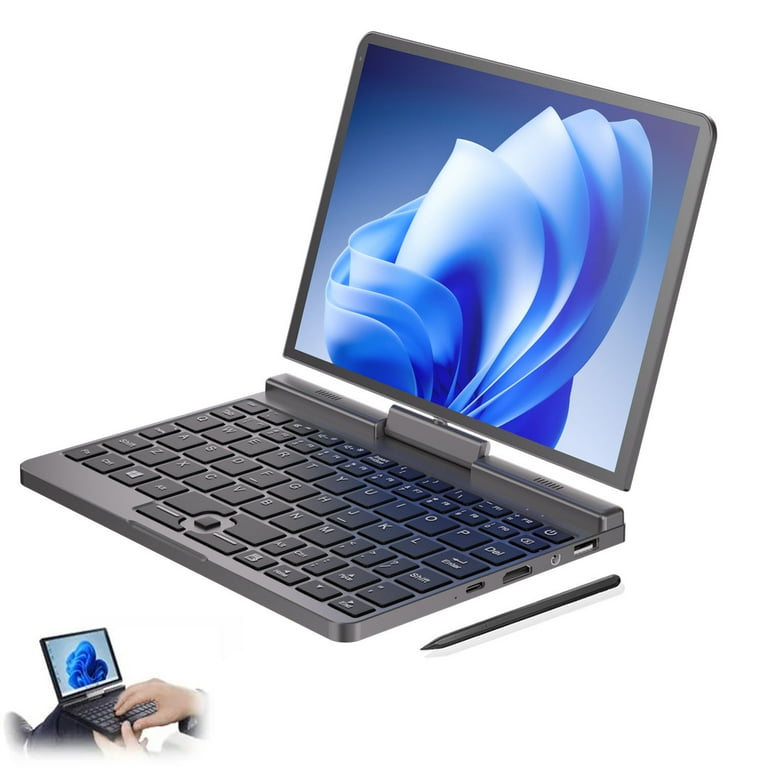 Mini Laptop Screen Touch 8 Netbook Windows 11 Intel N100 12GB RAM Laptop  with Stylus 
