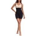 thumbnail image 2 of INSPIRE CHIC Women's Sculpting Butt Lifting Body Shaper with Front Hook-and-Zip Closure Tummy Control Lace Shapewear S Black, 2 of 5