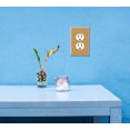 thumbnail image 5 of WIRESTER 1-Gang Duplex Outlet Cover Wall Plate/Switch Plate Cover, Bamboo Wood Texture, 5 of 6