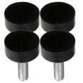 thumbnail image 3 of Howish table feet 4Pcs Rubber Feet Pad Screw-In Round Bumpers for Furniture(1.38"X0.98"X0.98"), 3 of 8