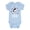 LIGHT BLUE, variant on - Red White & Cool Baby Graphic One Piece