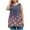 Gray, variant on QIUOMBBP Women’s Oversize Tank Top Summer Loose Plus Size Comfy Loungewear Sleeveless Crew Neck Gradient T-Shirts Gray XXXL