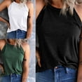 thumbnail image 4 of Comfortable and Breathable Round Neck Sleeveless Tops Camisle Tops Easy to Pair with Other Clothing, 4 of 8