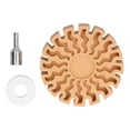 thumbnail image 1 of Decal Remover Eraser Wheel Kit Rubber Auto Repair Paint Tool Stickers Polishing 4in(100mm) Dia, 1 of 14