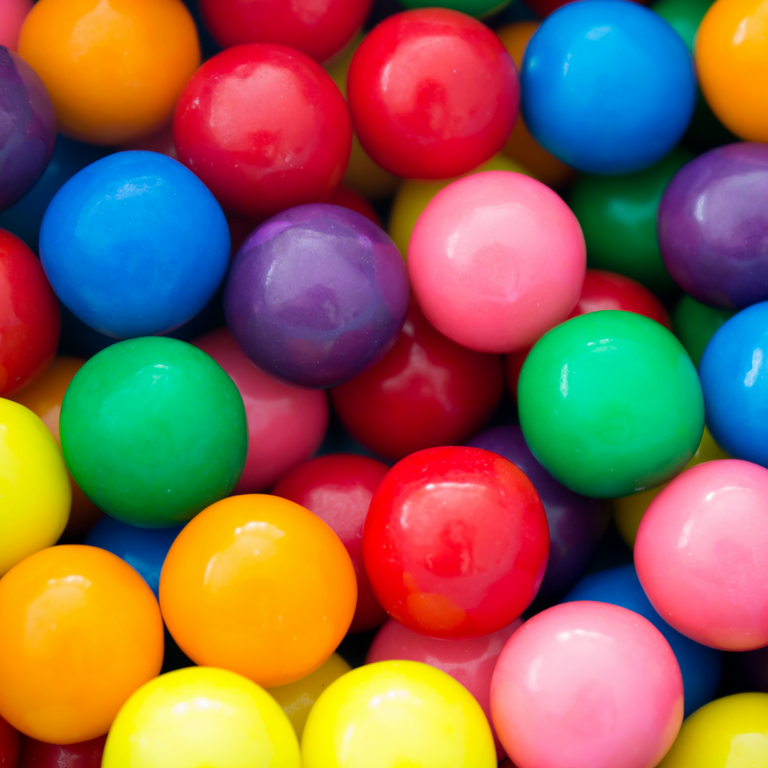 Candy bubble outlet