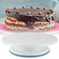thumbnail image 4 of Rotating Cake Turntable Stand, Round Rotating Cake Stand Cake Dessert Decorating Tools Rotating Cake Stand Small Revolving Cake Stand for Home Christmas Thanksgiving Party, 4 of 7