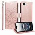 thumbnail image 2 of Funda Cartera GANGXUN con Diseño de Perrito en Relieve para iPhone 16e , Protección 360° con Ranuras y Correa Desmontable, 2 of 6