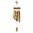 thumbnail image 3 of Fiudx Carillón de Viento de Bambú, Colgante de Cáscara de Coco Natural, Estilo Retro para Exteriores, Sonido Claro y Agradable, Decoración Colgante Duradera, Complemento para Balcón o Jardín, Tamaño, 3 of 4