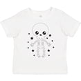 thumbnail image 3 of Inktastic Happy Halloween Spooky Skeleton and Stars Boys or Girls Toddler T-Shirt, 3 of 5