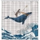 thumbnail image 1 of Cortina de ducha-1#-tela base 90g (180cm*180cm) Ormromra WMZL-1005, 1 of 5