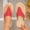 #0129-Red, variant on Orthopedic Flip Flops Sandals for Women with Arch Support Women's Clip Toe T-strap Comfortable Flip Flops Summer Casual Wedge Sandals Shoes for Walking Outdoor Gift