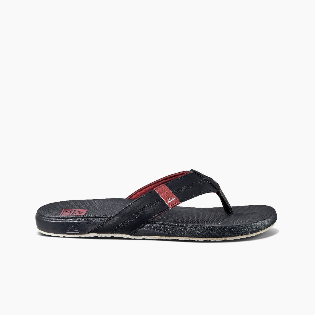 REEF Men's Cushion Phantom Flip Flop Sandal Red/Raven - CI6581 - Walmart.com