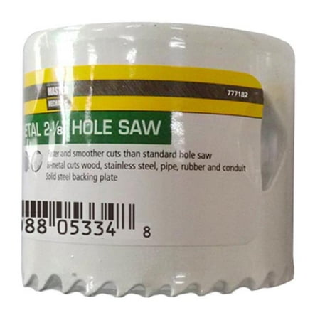 

Disston 777182 2.125 in. Master Mechanic Bi-Metal Hole Saw